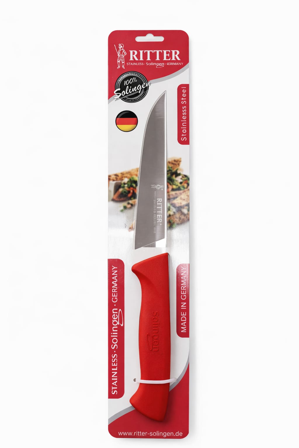 SOLİNGEN DOĞRAMA BIÇAĞI KIRMIZI (28 CM )